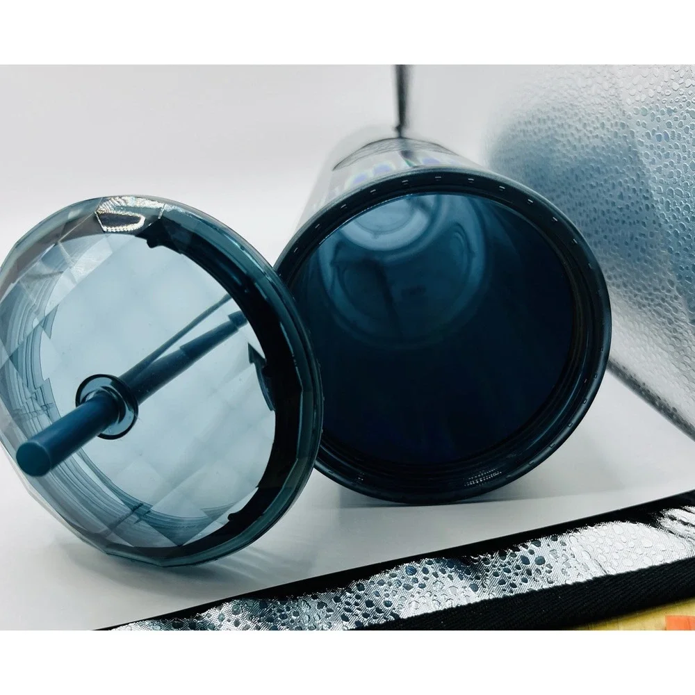 Starbucks Tumbler Ocean Kaleidoscope Venti 24OZ‎ Iridescent Blue